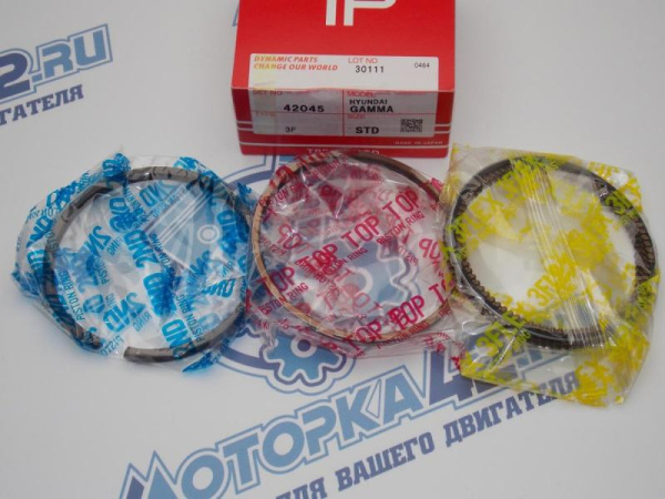 Кольца поршневые TPR стандарт HYUNDAI G4F*