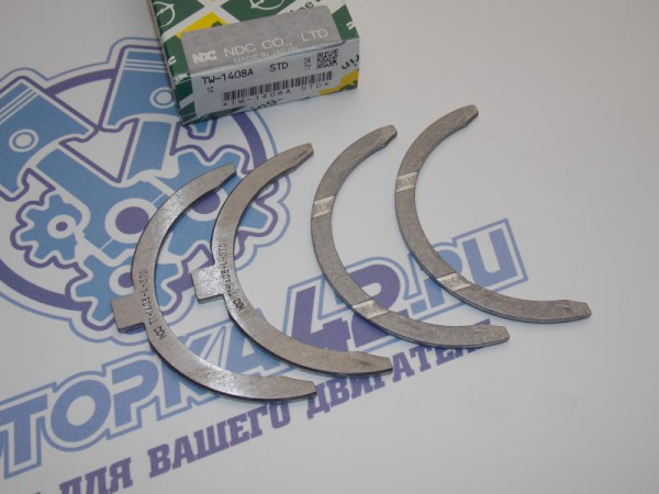 Полукольца коленвала NDC TOYOTA 2C, 2C-T, 3C-T '90-