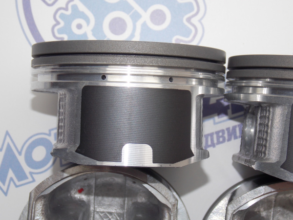 Поршни + кольца 6шт ремонт +1,00 TOYOTA 1MZ-FE, 2MZ-FE