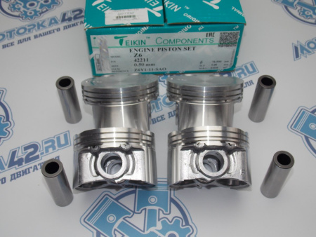Поршни TEIKIN к-кт 4шт ремонт +0,50 MAZDA Z6, ZY