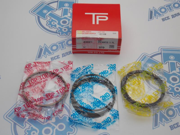 Кольца поршневые TPR стандарт KIA G4HG Picanto