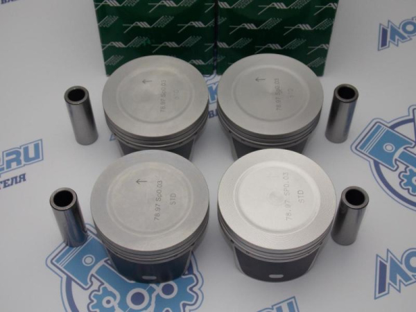 Поршни AW к-кт 4шт стандарт FORD Focus 100л.с.