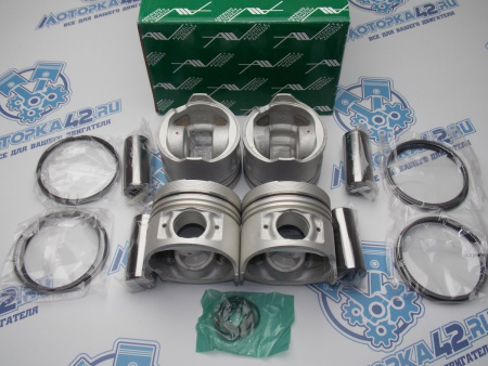 Поршни + кольца AW к-кт 4шт стандарт NISSAN CD20T