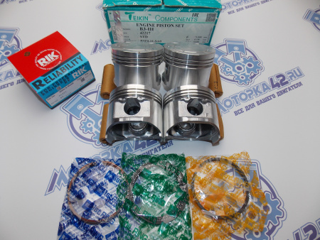 Поршни + кольца к-кт 4шт стандарт MAZDA B3