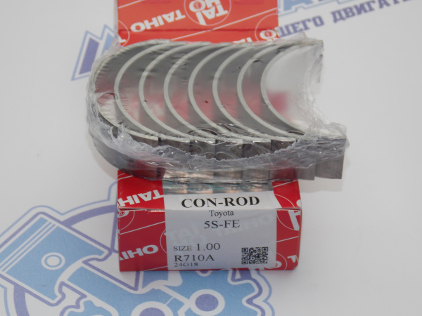 Вкладыши шатунные TAIHO ремонт +1,00 TOYOTA 3S, 4S, 5S 