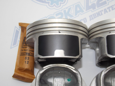 Поршни + кольца к-кт 4шт ремонт +0,50 HYUNDAI G4FC '06-