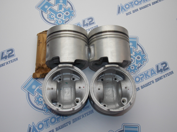 Поршни TEIKIN к-кт 8шт ремонт +0,50 NISSAN TD27-T