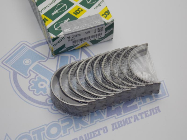 Вкладыши коренные NDC стандарт MAZDA B6 '86-, ZL