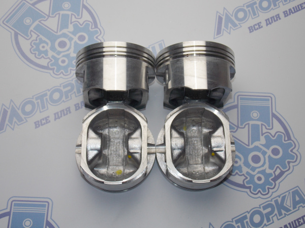 Поршни + кольца к-кт 4шт ремонт +0,25 Mitsubishi 4G18