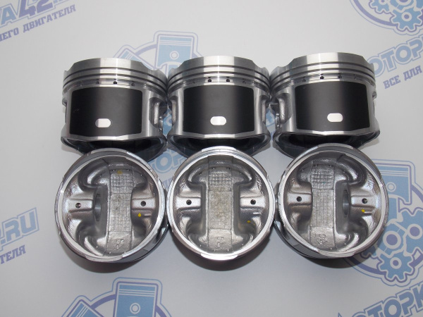 Поршни TEIKIN к-кт 6шт ремонт +1,00 TOYOTA 2JZ-GE II