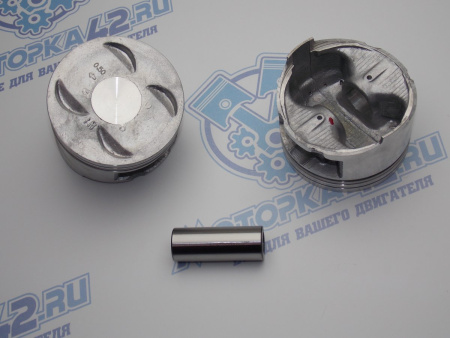 Поршни + кольца к-кт 4шт ремонт +0,50 HONDA B20B 99-