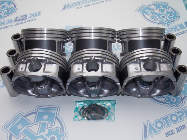 Поршни TEIKIN к-кт 6шт ремонт +0,50 MAZDA AJ-DE