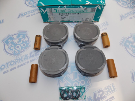 Поршни TEIKIN к-кт 4шт стандарт HYUNDAI G4NA, G4ND