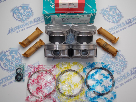 Поршни + кольца к-кт ремонт +0,50 SUBARU EJ25, EJ251