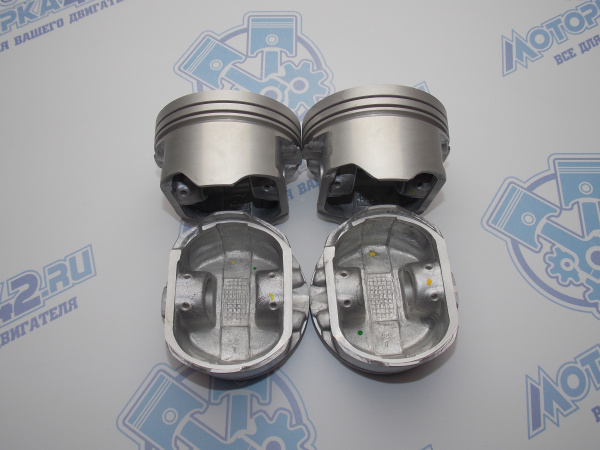 Поршни + кольца к-кт 4шт ремонт +0,50 MAZDA FS