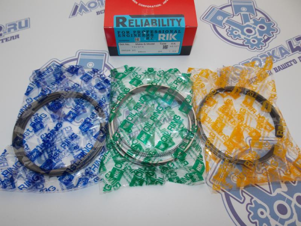 Кольца поршневые RIK ремонт +1,00 TOYOTA 2С, 3С