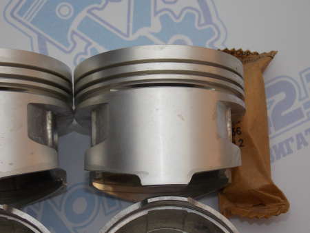 Поршни + кольца 4шт ремонт MITSUBISHI 4G15 16V
