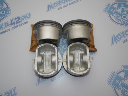 Поршни + кольца к-кт 4шт ремонт +0,50 TOYOTA 4ZZ-FE