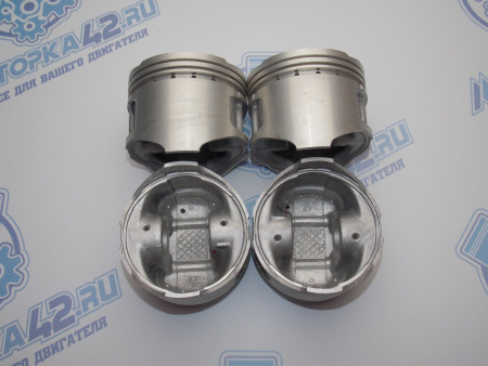 Поршни + кольца к-кт 4шт ремонт +0,50 TOYOTA 4S-FE