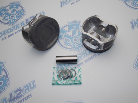 Поршни + кольца 4шт ремонт +0,50 NISSAN MR20DE