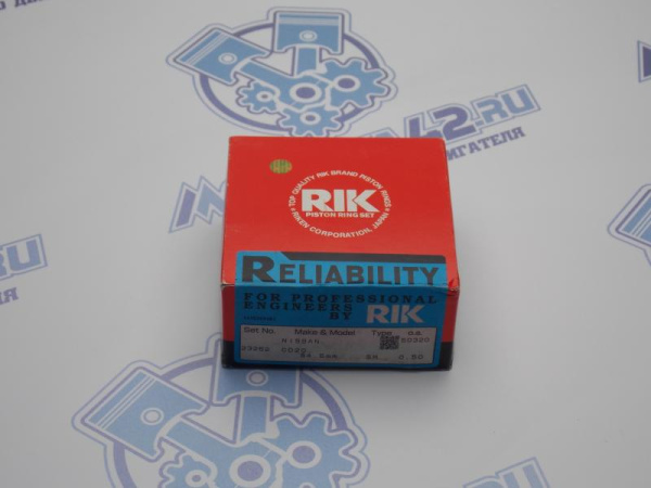 Кольца поршневые RIK ремонт +0,50 NISSAN CD20
