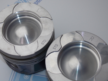 Поршни + кольца к-кт 8шт стандарт TOYOTA LEXUS 1VD-FTV