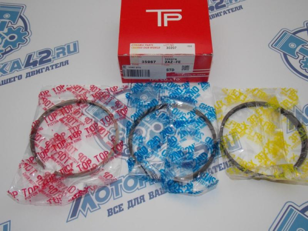 Кольца поршневые TPR стандарт TOYOTA 2AZ-FE