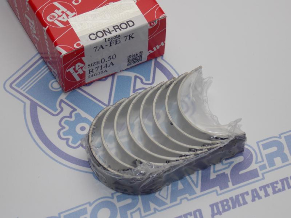 Вкладыши шатунные TAIHO ремонт +0,50 TOYOTA 7A-FE