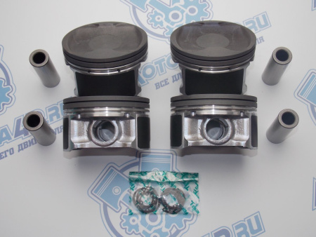 Поршни TEIKIN к-кт 4шт ремонт +0,50 NISSAN MR18DE, MR20DE 