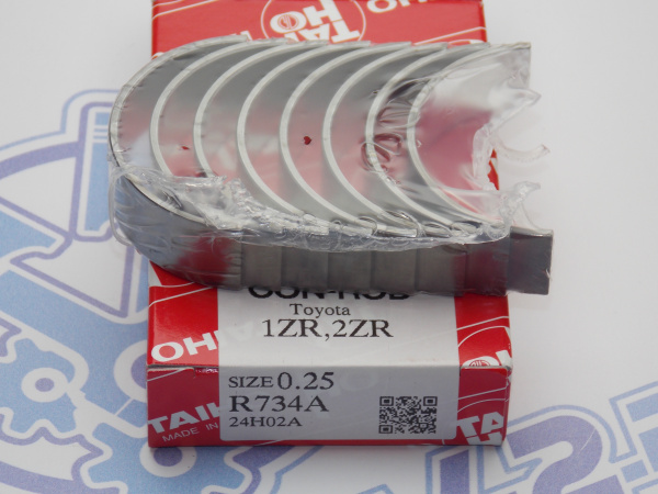 Вкладыши шатунные TAIHO ремонт +0,25 TOYOTA 1ZR-FE