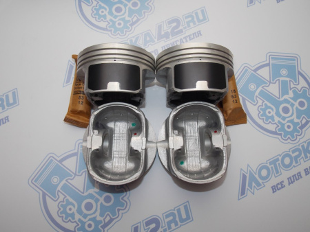 Поршни + кольца к-кт 4шт ремонт +0,50 HYUNDAI G4FC '06-