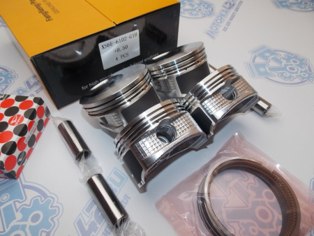 Поршни + кольца 4шт ремонт +0,50 FORD ROCAM 1,6
