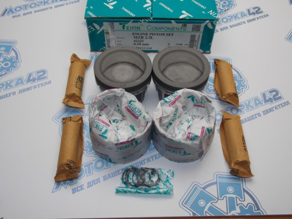 Поршни TEIKIN к-кт 4шт ремонт +0,50 MAZDA 2,3 L3-VDT '09-