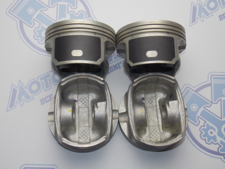 Поршни + кольца к-кт 4шт ремонт +0,50 Ford / Volvo 1.6