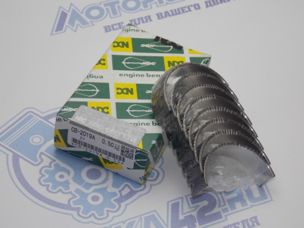 Вкладыши шатунные NDC ремонт +0,50 MAZDA ZY, Z6 '03- 