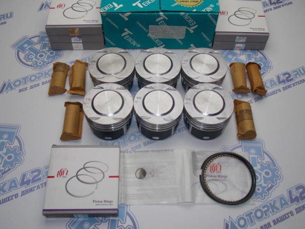 Поршни + кольца к-кт 6шт стандарт FORD LCBD