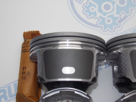 Поршни + кольца к-кт 4шт стандарт MAZDA LF, LF-DE, LF-VD