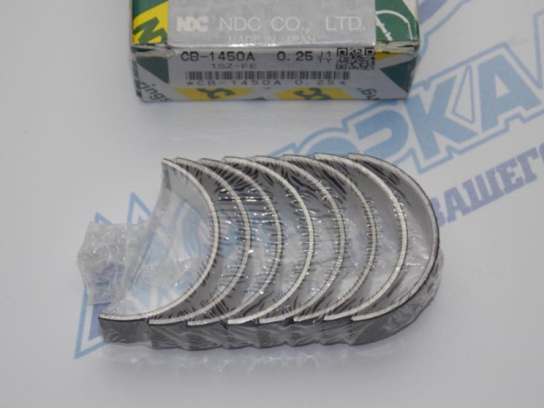 Вкладыши шатунные NDC ремонт +0,25 TOYOTA 1SZ-FE