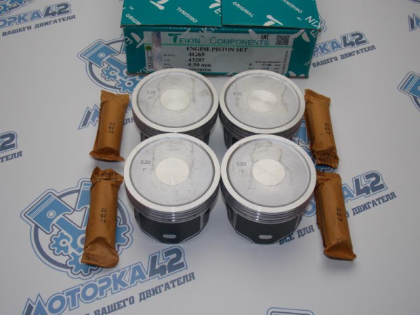 Поршни TEIKIN к-кт 4шт ремонт +0,50 MMC 4G69 (MIVEC)
