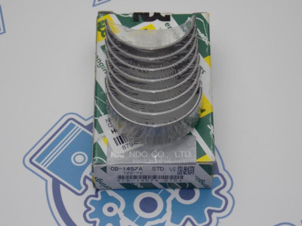 Вкладыши шатунные NDC стандарт STD TOYOTA 1ZZ-3ZZ