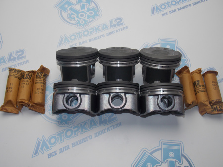 Поршни TEIKIN к-кт 6шт стандарт TOYOTA 1G-FE '98-'00