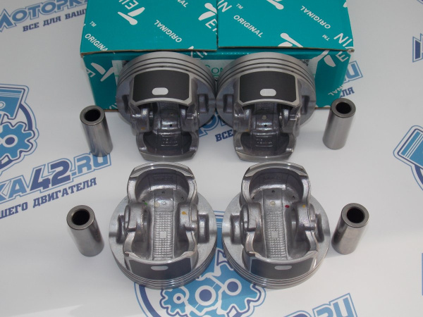 Поршни TEIKIN к-кт 4шт ремонт +0,50 HONDA R20A