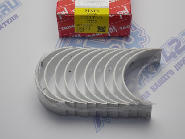 Вкладыши коренные TAIHO к-кт стандарт NISSAN TD27-T