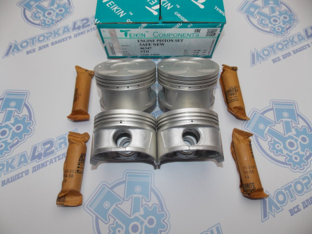 Поршни TEIKIN к-кт 4шт стандарт TOYOTA 5A-FE