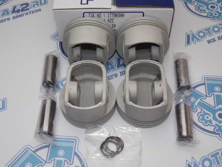 Поршни TIK к-кт 4шт ремонт +0,50 TOYOTA 4ZZ-FE