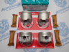 Поршни + кольца к-кт 4шт ремонт +0,50 HONDA D15B1, D15B2