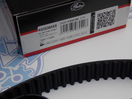 Комплект ремня ГРМ Escort / Mondeo 1.6-2.0 16V