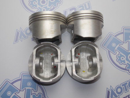 Поршни TEIKIN к-кт 4шт ремонт +1,00 HYUNDAI G4EC