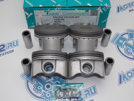 Поршни TEIKIN к-кт 4шт стандарт TOYOTA 1ZR-FE