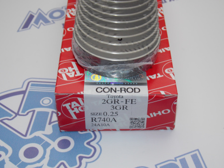 Вкладыши шатунные TAIHO ремонт +0,25 TOYOTA 2GR-FE